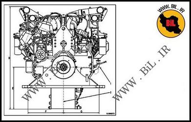 راهنما و نقشه موتور دیزل کوماتسو 12v140