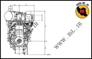 راهنما و نقشه موتور دیزل کوماتسو 12v170