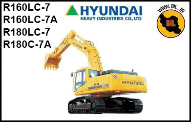  electrical & hydraulic hyundai r160lc-7