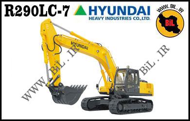  electrical & hydraulic hyundai r290lc-7