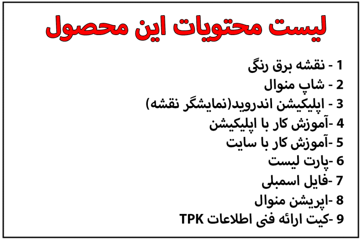 لیست محتویات pc800