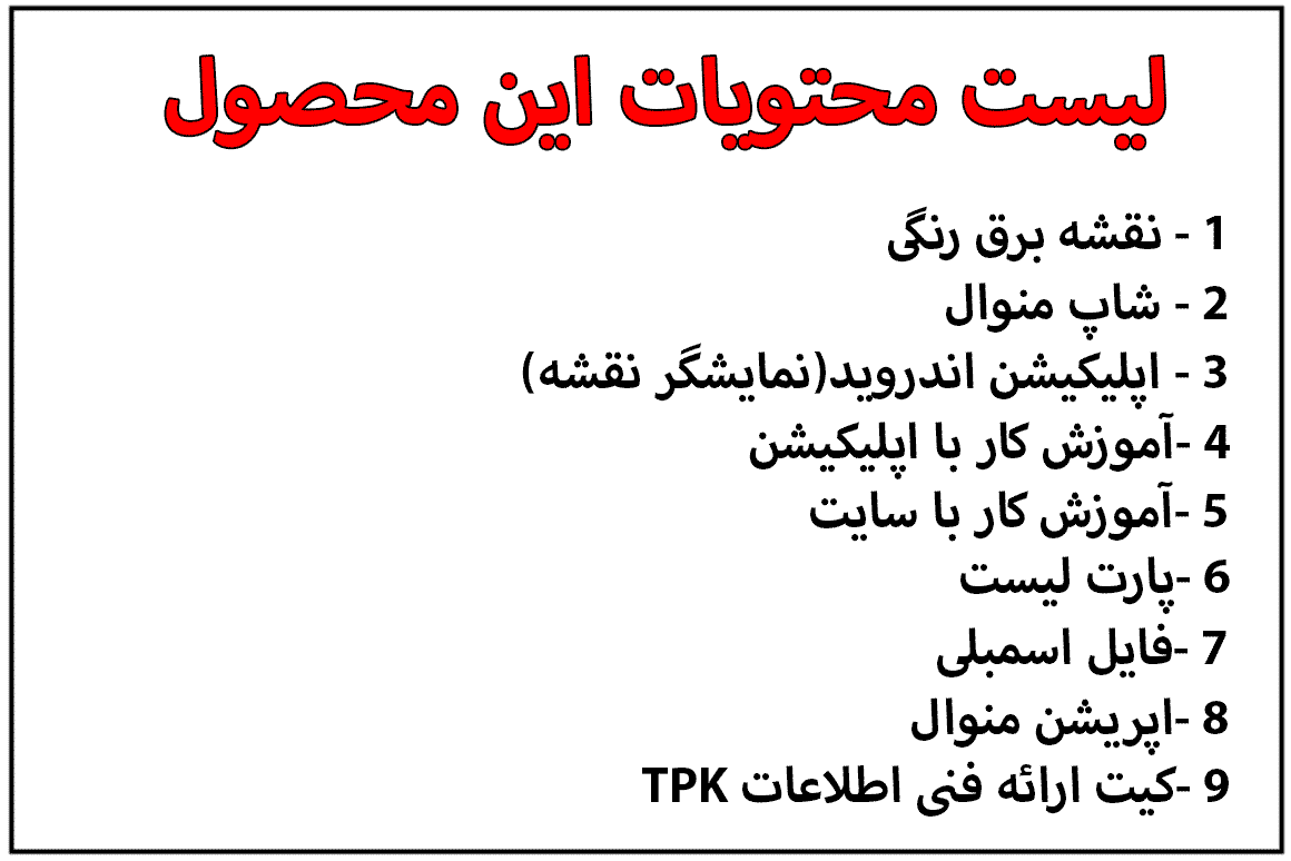 لیست محتویات pc800